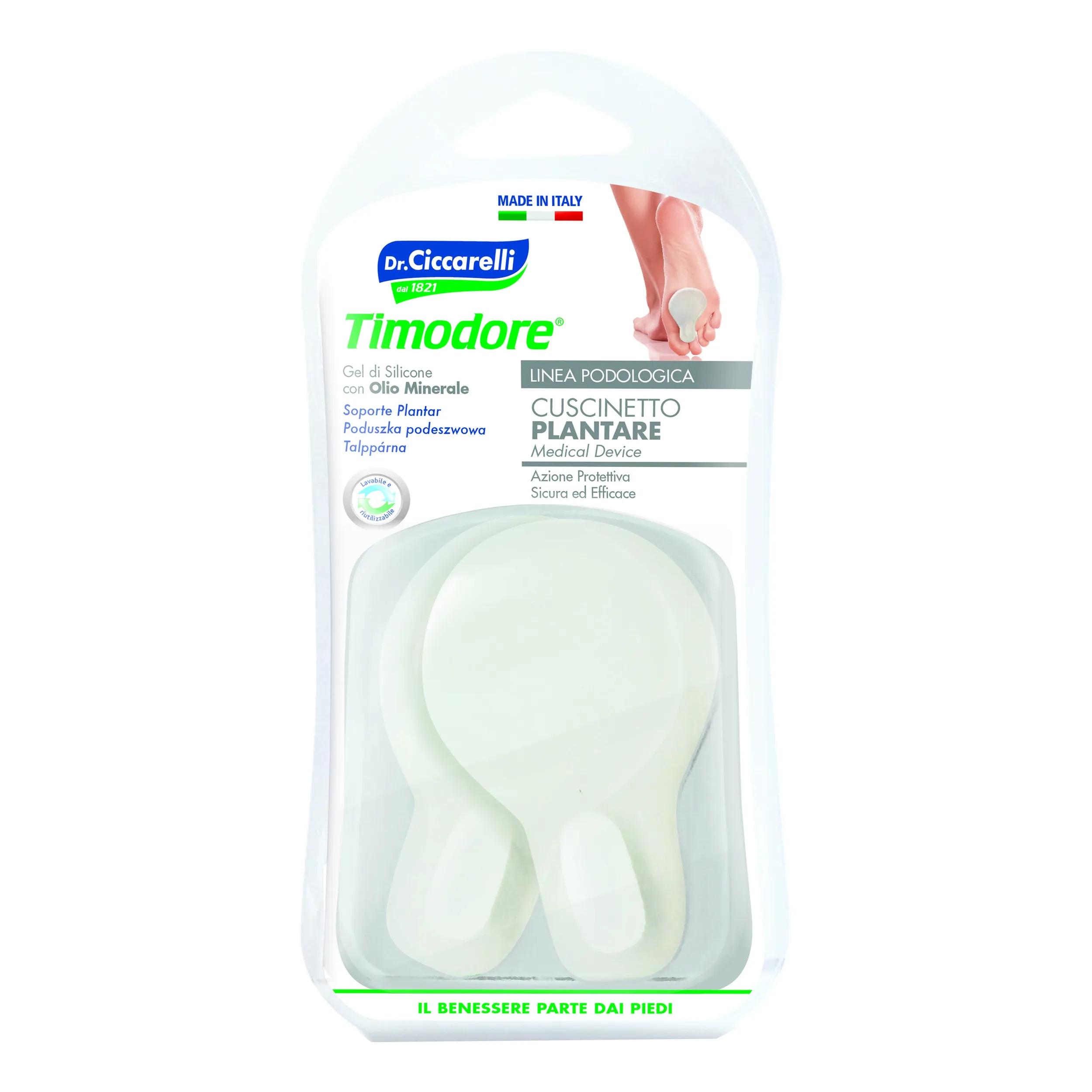 Timodore Cuscinetto Plantare Gel di Silicone