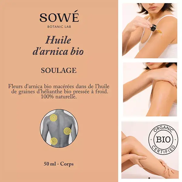 Sowé Olio d'Arnica Bio 50ml