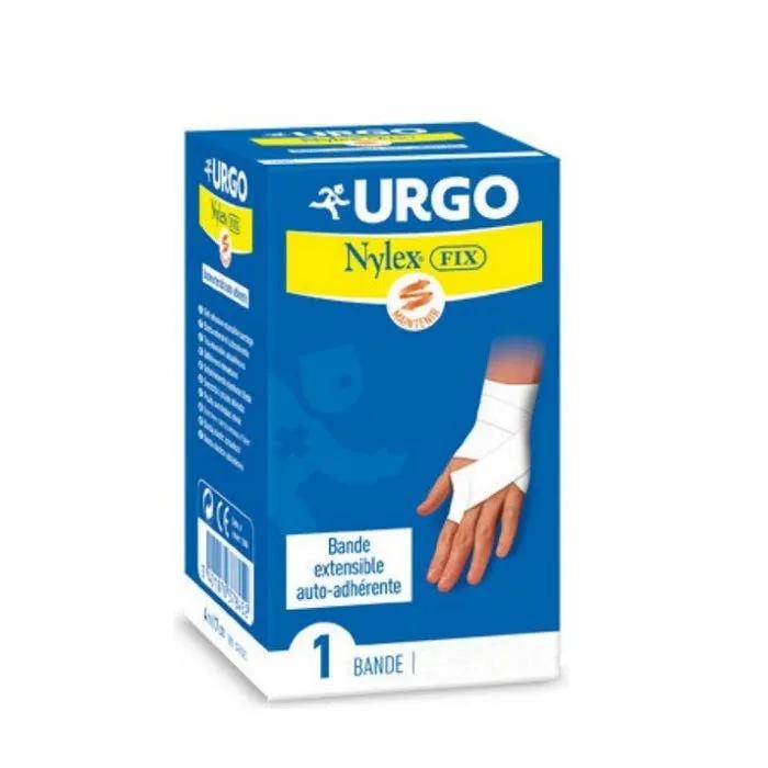 Urgo Nylex Fix Benda Estensibile Elasticizzata per Legamenti e Muscoli 4mx10cm