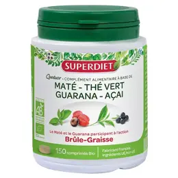 Superdiet Quatuor Bio Brûle-Graisse 150 comprimés