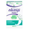 Always Dailies Protège-Slip Cotton Protection Normal 38 unités