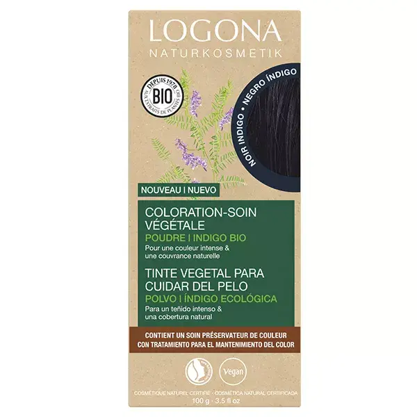 Logona Coloration-Soin Noir Indigo 100g