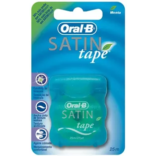 Oral-B Dental Tape frosted Mint silk 25 mm