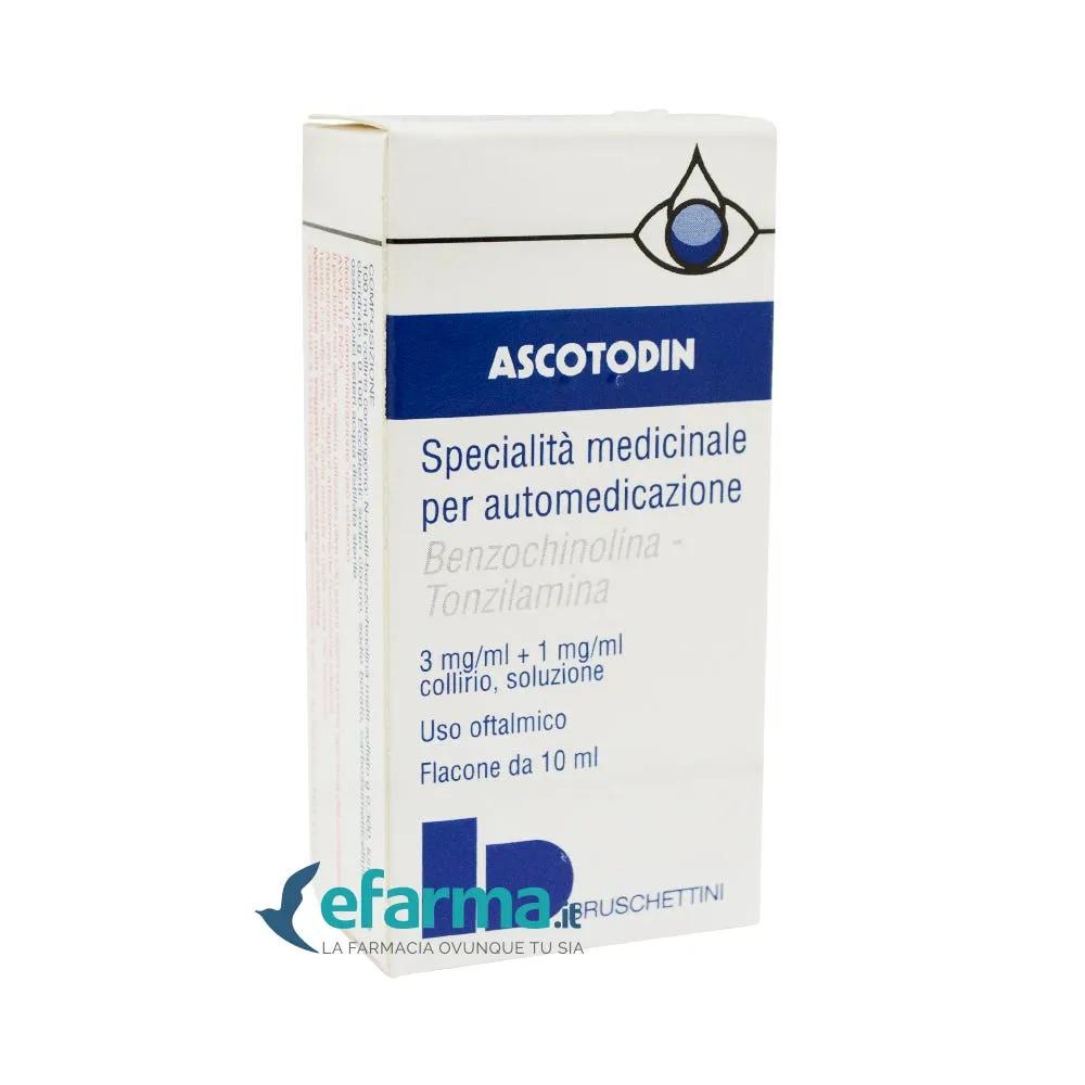 Ascotodin N-metilbenzochinolina metilsolfato Collirio Flacone 10 ml