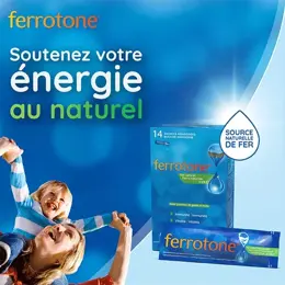 FERROTONE® Pomme  - 14 sachets  monodoses