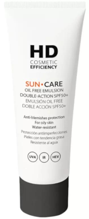 HD Cosmetic Efficiency Sun Care Emulsión Oilfree Doble Acción SPF50+ 50 ml