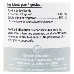 Nat & Form Écoresponsable Busserole Bio 200 gélules