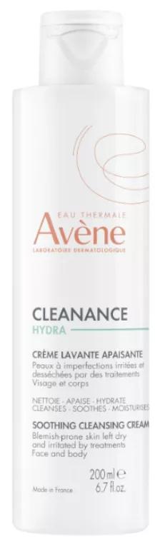 Avène Cleanance Hydra Creme de Limpeza Calmante 200ml