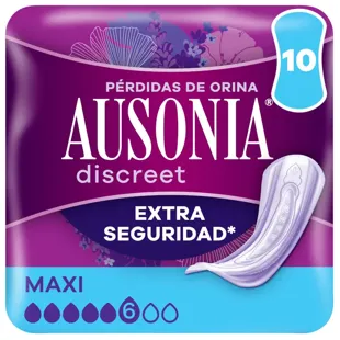 Ausonia Discreet Women's Maxi Urine Loss Compress 10 units