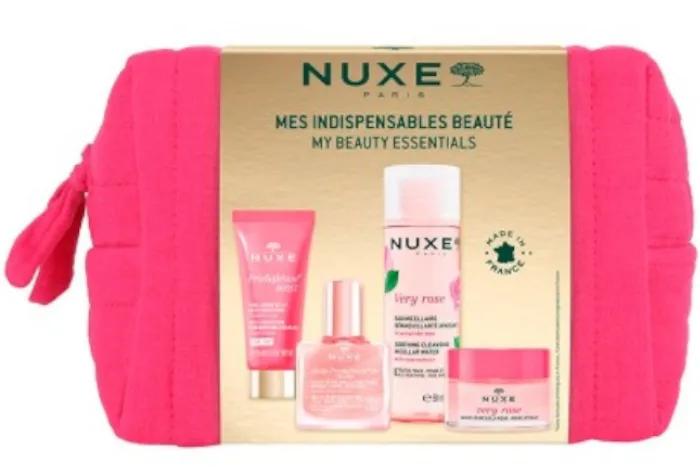 Nuxe Huile Prodigieuse Or Florale 10 ml + Eau Micellaire 30 ml + Baume à Lèvres + Gel-Crème 15 ml