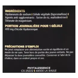 Phytalessence Acide Hyaluronique 400mg  3 x 30 gélules