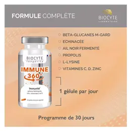 Biocyte Immune 360° 30 gélules