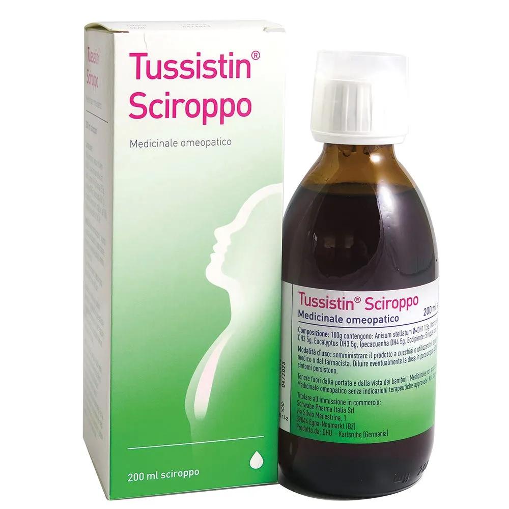 Schwabe Tussistin Sciroppo Medicinale Omeopatico 200 ml