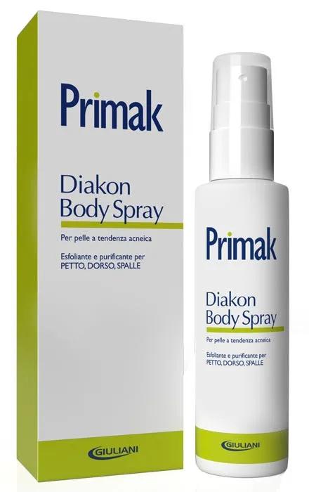 Primak Diakon Body Spray Trattamento Pelle Acneica 75 ml