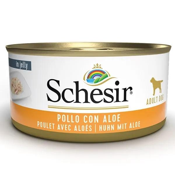 Schesir Pollo Con Aloe Cibo Umido Cani Adulti Lattina 150 G