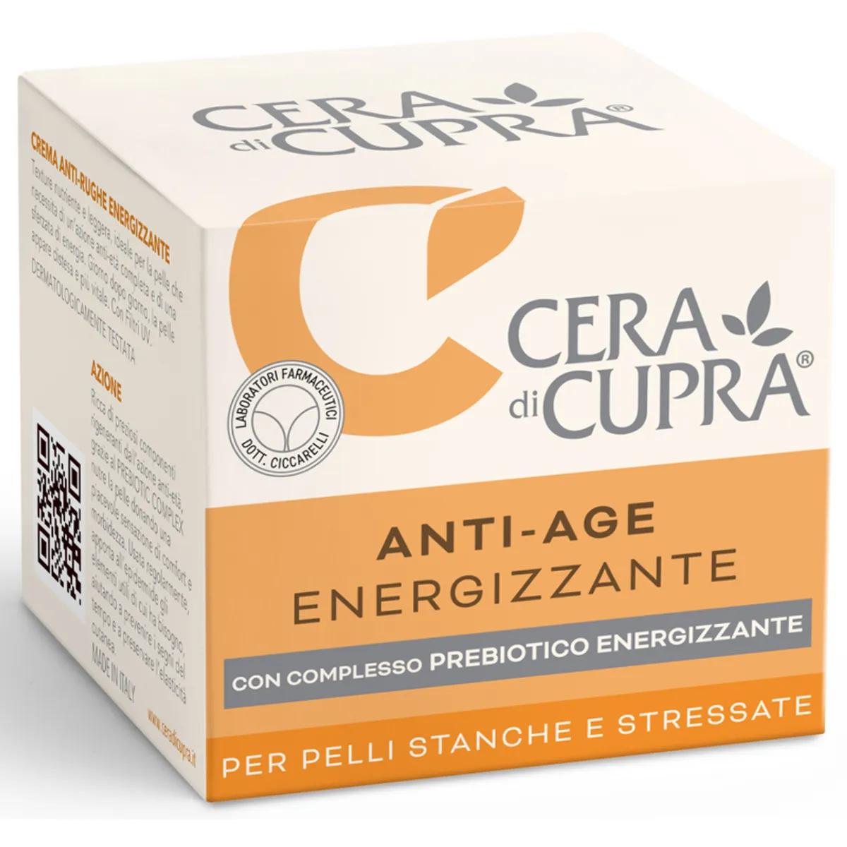 Cera di Cupra Crema Viso Anti-Age Energizzante Per Pelle Stanche e Stressate 50 ml