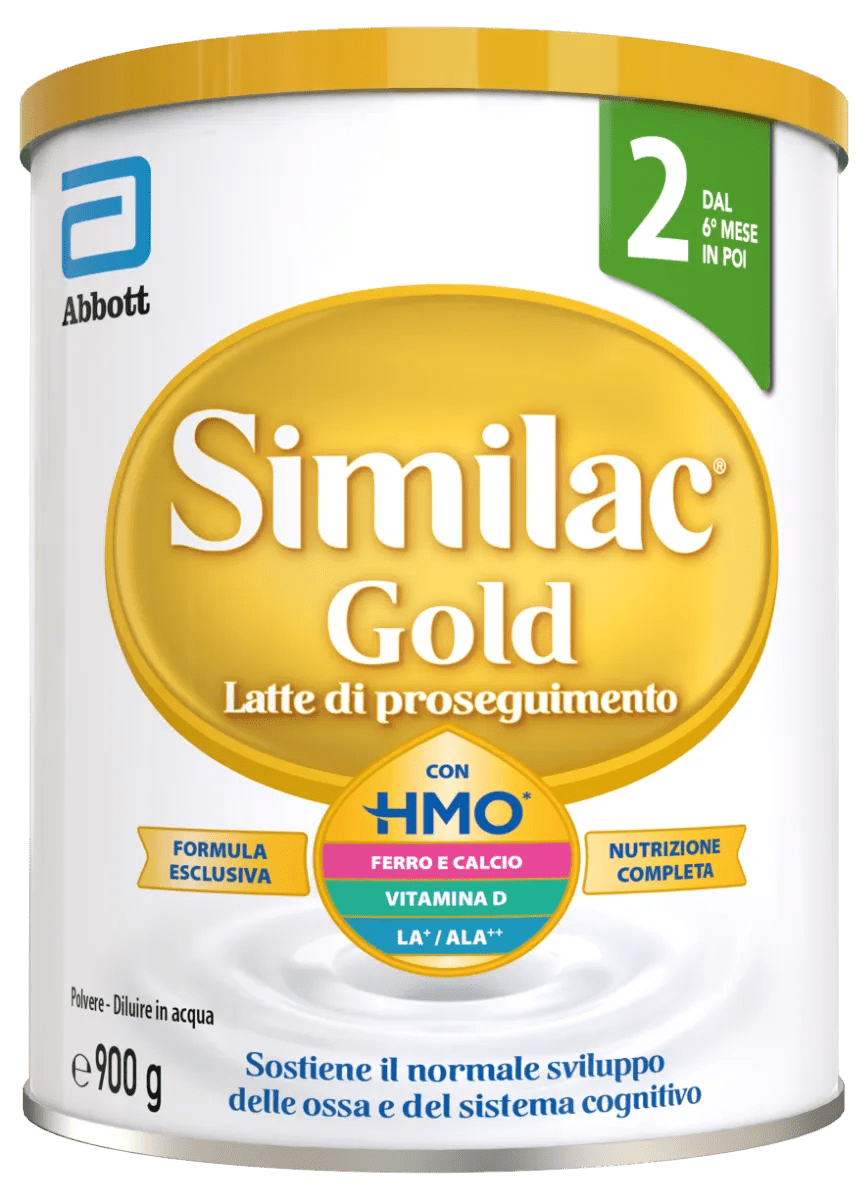 Similac Gold 2 Latte di proseguimento Latte in Polvere per Neonati dai 6 ai 12 mesi 900 g