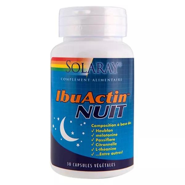 Solaray IbuActin Nuit 30 capsule vegetali