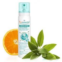 Puressentiel Circulation Spray Tonique aux 17 Huiles Essentielles 100ml