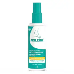 Akileine Vaporisateur Déodorant Anti-Transpirant 100ml