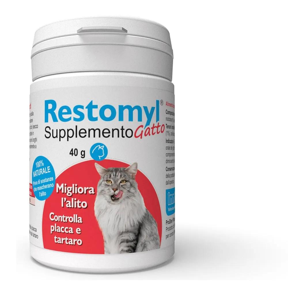 Restomyl Supplemento Alitosi Gatto 40g