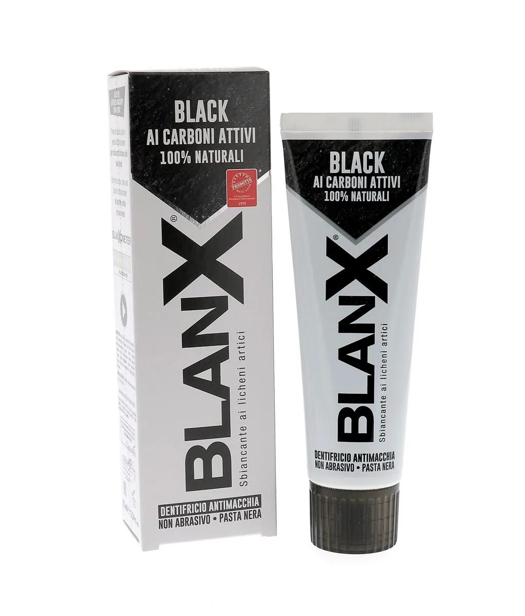 BlanX Black Dentifricio Nero ai Carboni Attivi 75 ml