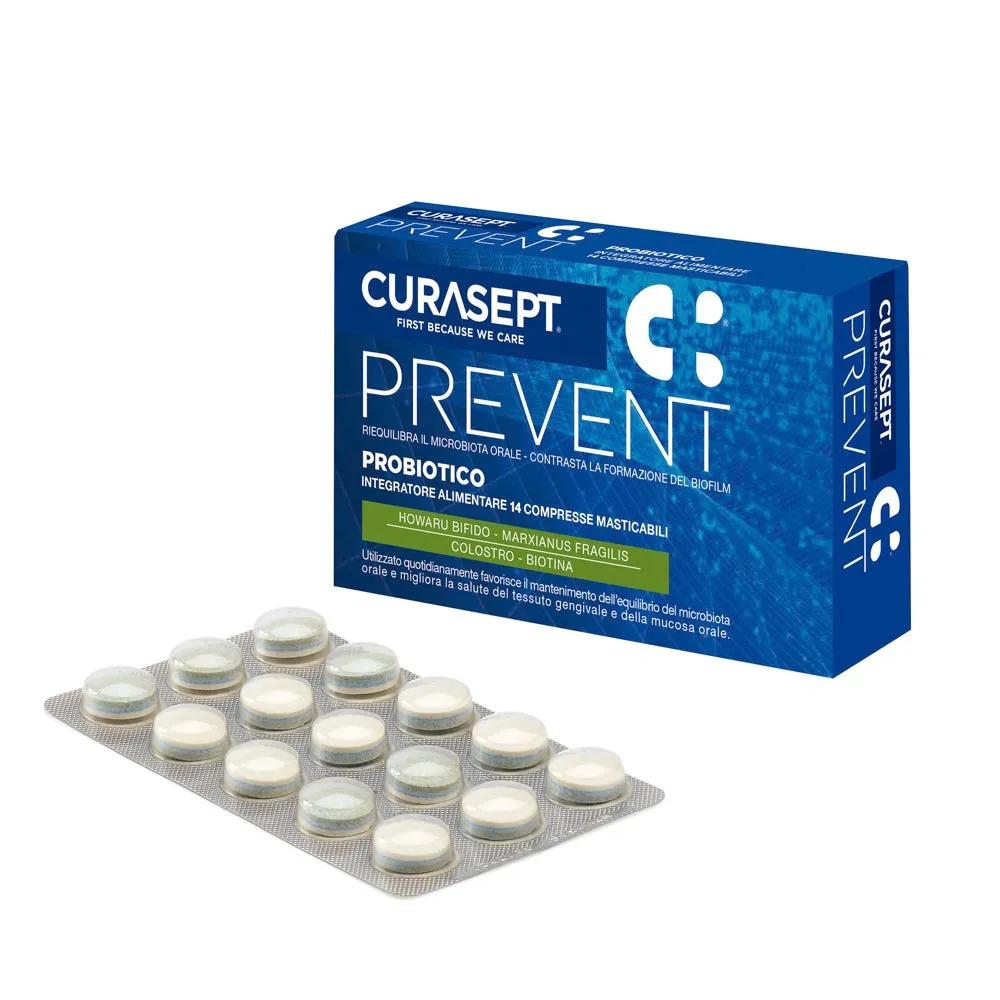 Curasept Prevent Probiotico Integratore Alimentare 14 Compresse