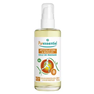 Olio da massaggio Puressentiel Articolazioni e Muscoli con Arnica e Gaultheria Biologica 200 ml