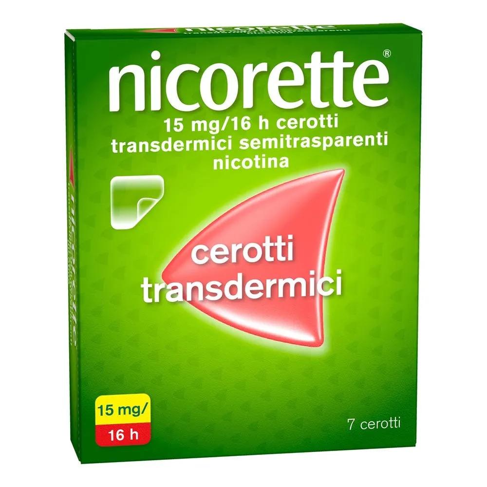 Nicorette 15 mg Per Smettere Di Fumare 7 Cerotti Transdermici