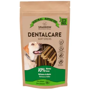 Sparrow Dentalcare Soft Sticks with Herbs and Hemp Dental Care for Dogs 154 gr