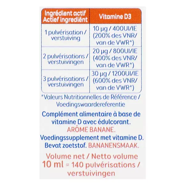 Alvityl Vitamin D3 Spray 10ml