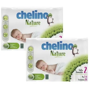 Chelino Nature Diapers Size 2 (3-6 Kg) 2x28 units