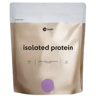 be levels Isolate Protein Forest Fruits/White Chocolate 750 gr