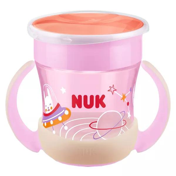 Nuk Learning Cup Mini Taza Mágica 360 +6m Rosa 160ml