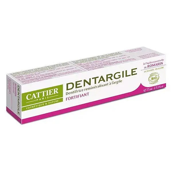 Cattier Dentargile Dentifrice Romarin Bio 75ml