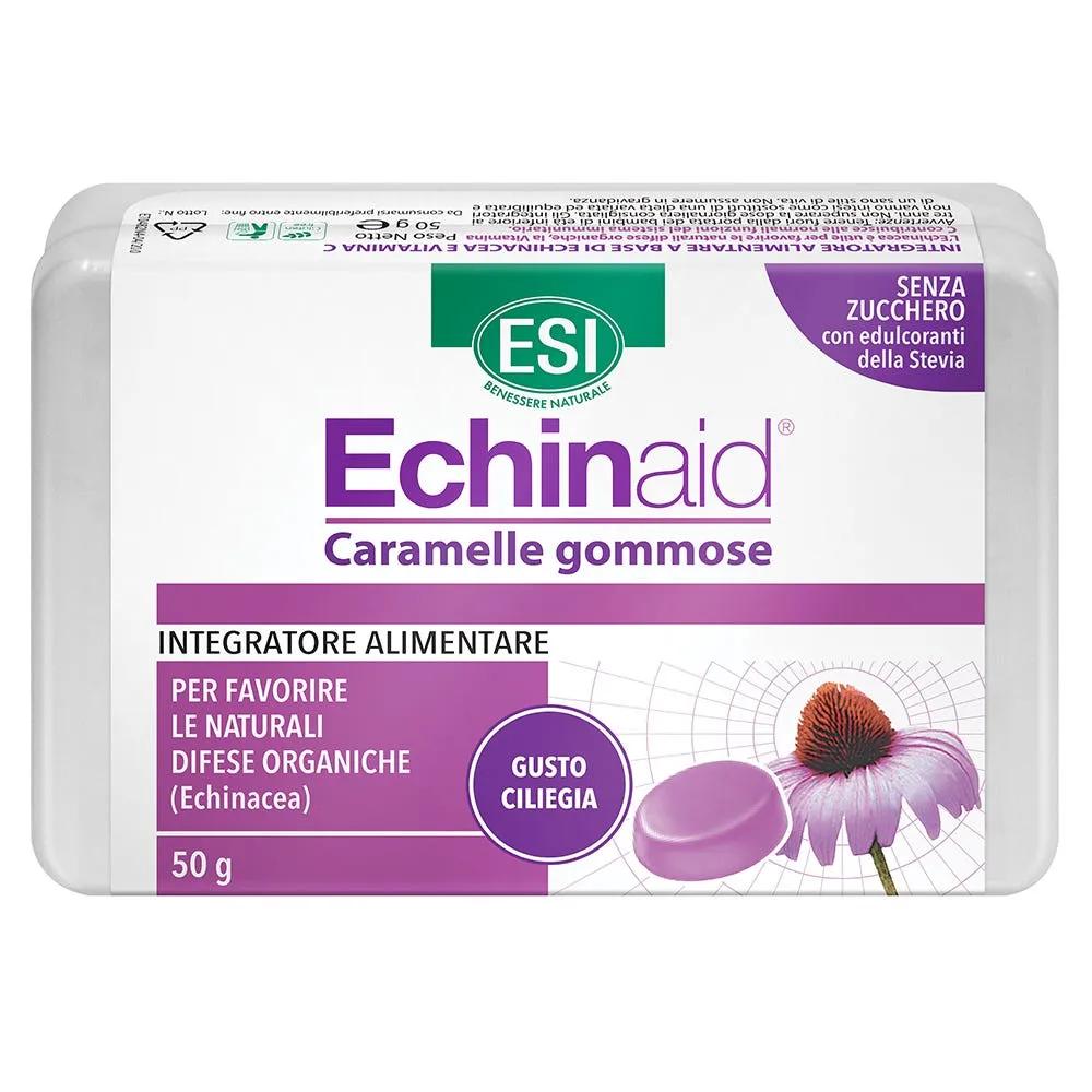 Esi Echinaid Caramelle Gommose Svizzere Gusto Ciliegia Integratore Difese Naturali dell'Organismo 50 g