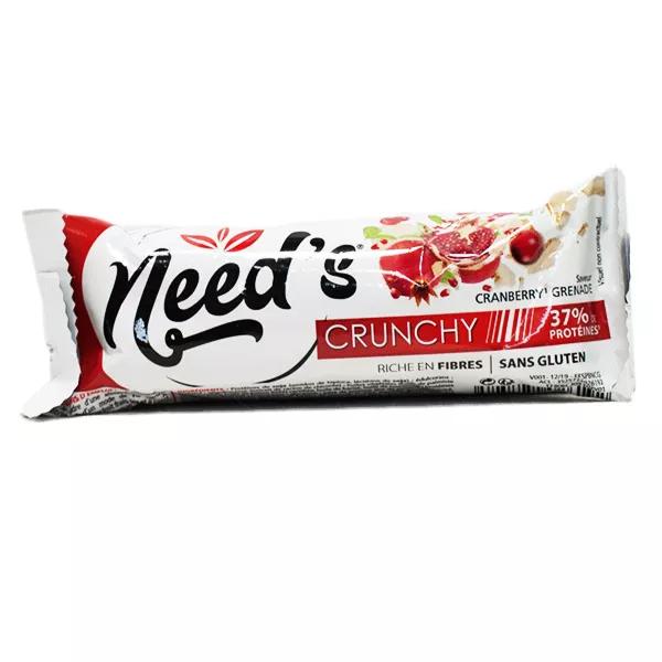 Eric Favre Need's Crunchy Barra Proteica Arándano Granada 40g