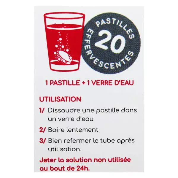 Hydratis Solución Hidratante Flor de Saúco Limón 3 x 20 pastillas