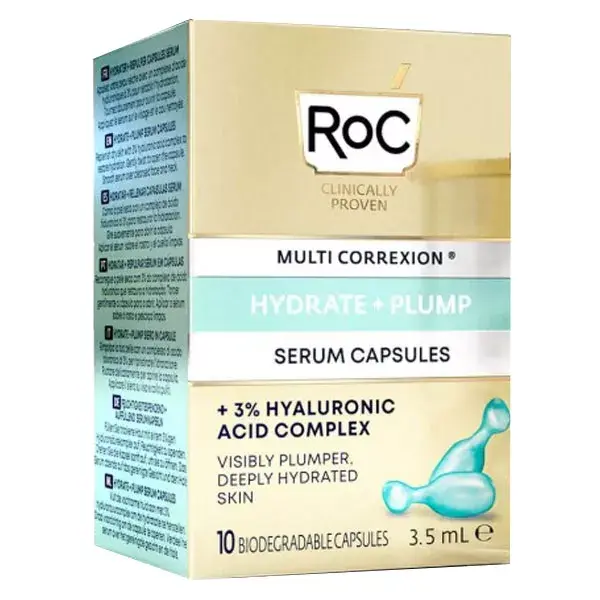 Roc Multi Correxion Hydrater + Repulper Sérum 10 capsules