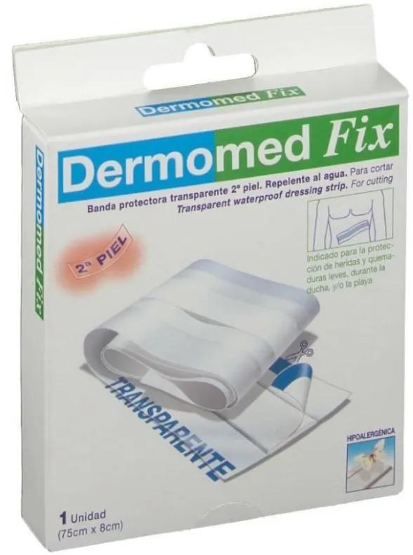 Dermomed fix Bande de Protection Transparente Dermomed Fix 75x8 cm