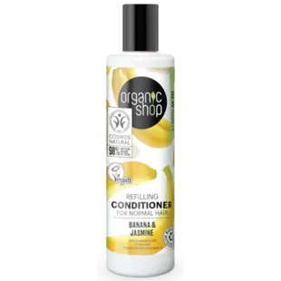 Organic Shop Conditioner for Normal Hair Banana and Jasmine 280 ml