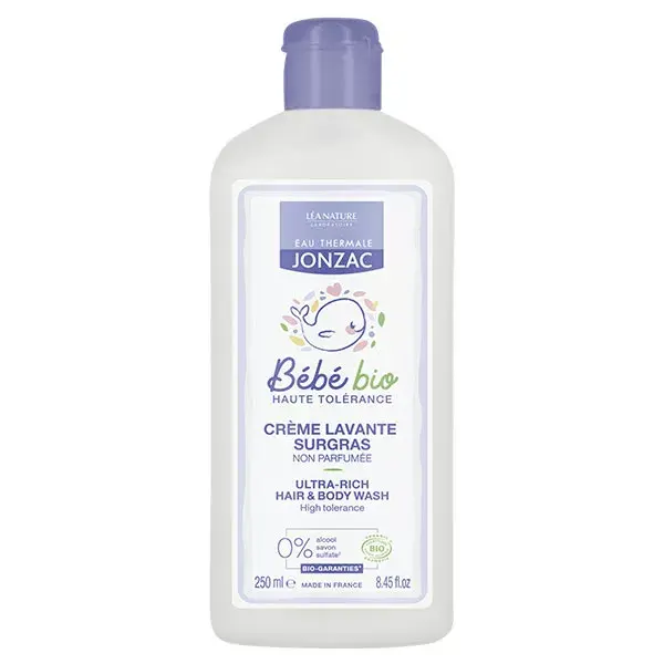 Jonzac Odourless Cleansing Cream for Babies 250ml