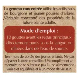 Herbalgem Complexe de Gemmothérapie Cholestegem Cholestérol Bio 30ml