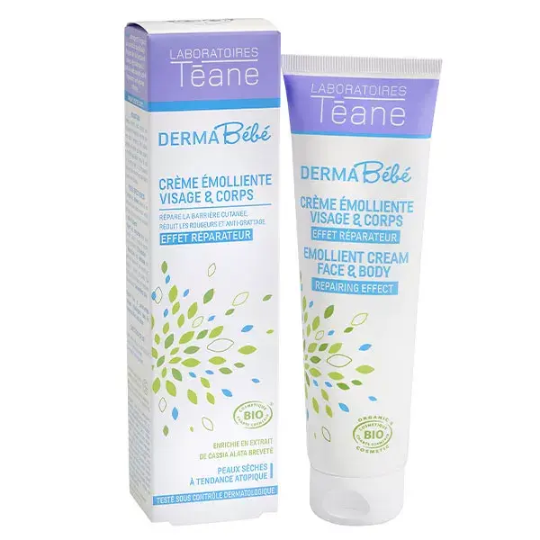 Teane Dermabébé Emolliente face and body 150ml cream