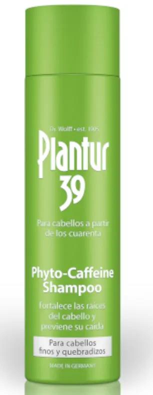 Plantur 39 Phyto-Coffein Anti-Haarausfall-Shampoo für feines Haar, 250 ml