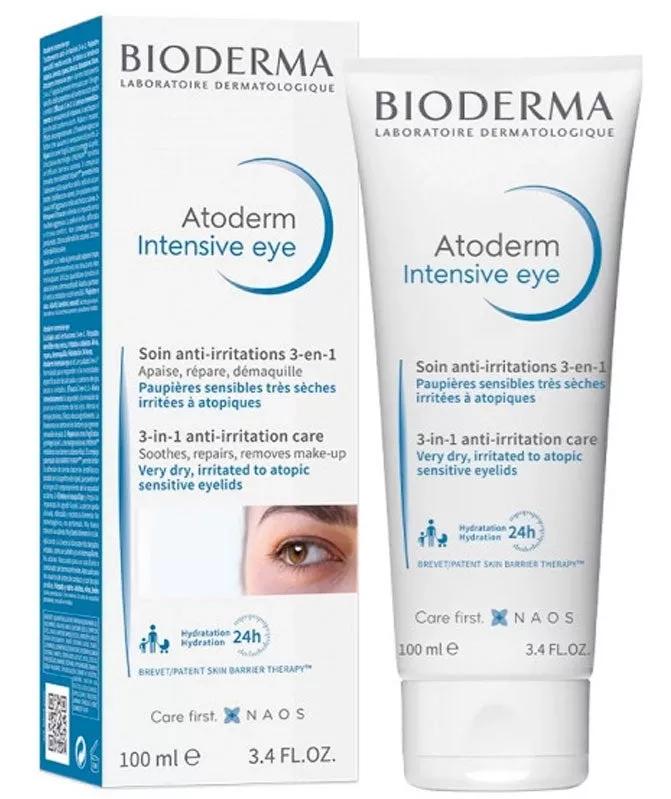 Bioderma Atoderm Intensive Olhos Cuidado Anti-Irritaciones 3 em 1 100ml