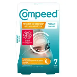 Compeed Patchs anti-imperfections purifiants hydrocolloides 7 unités