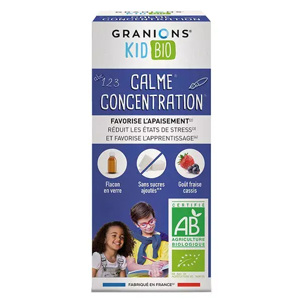 Granions Kid Bio Calme et Concentration 125ml