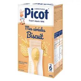 Picot Mes céréales biscuit  - dès 6 mois - 200g