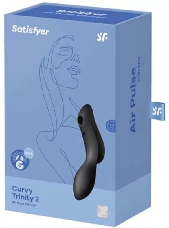 Satisfyer Curvy Trinity 2 Noir